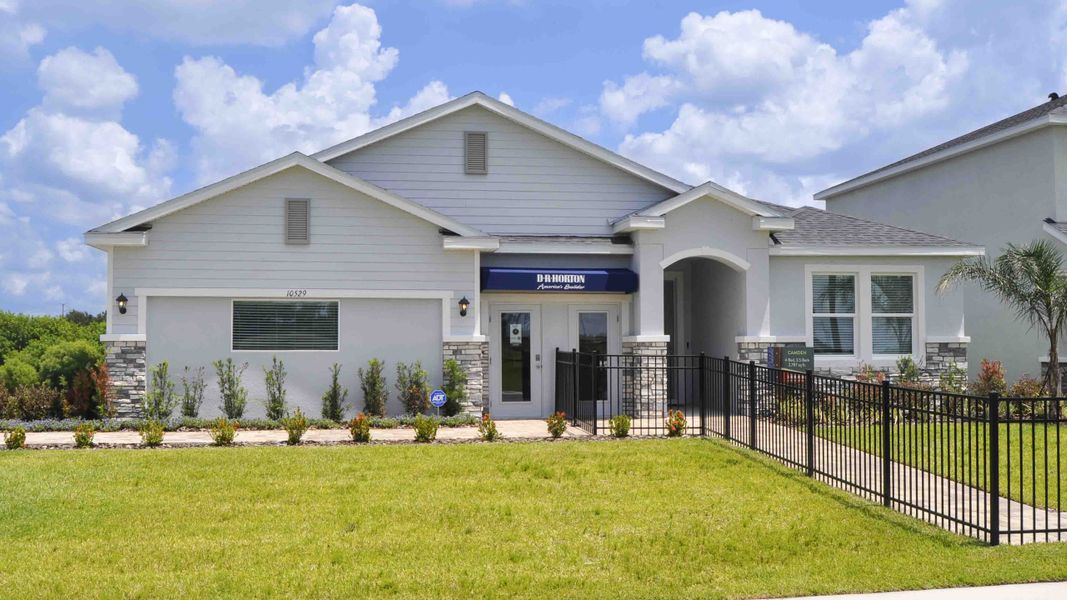 Front exterior of a home in the Oakfield Trails community, located in Parrish, FL (Image 3). Front exterior of a home in the Oakfield Trails community, located in Parrish, FL (Image 3).