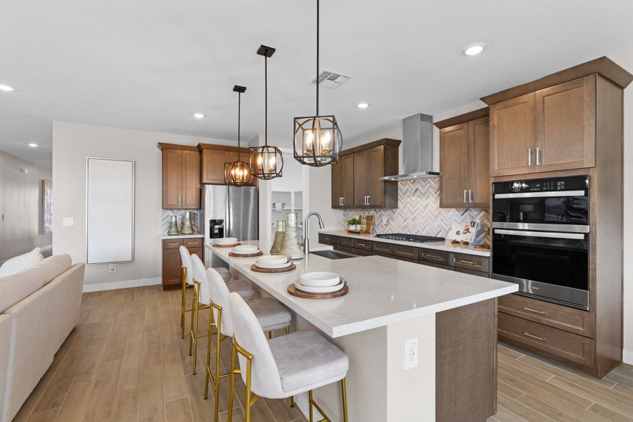 Furnished interior in a model home at Legacy Place in Glendale (Image 9).