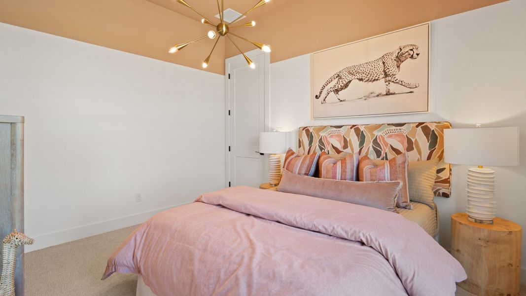 Furnished interior in a model home at Mandarin Grove in Palmetto (Image 19). Furnished interior in a model home at Mandarin Grove in Palmetto (Image 19).