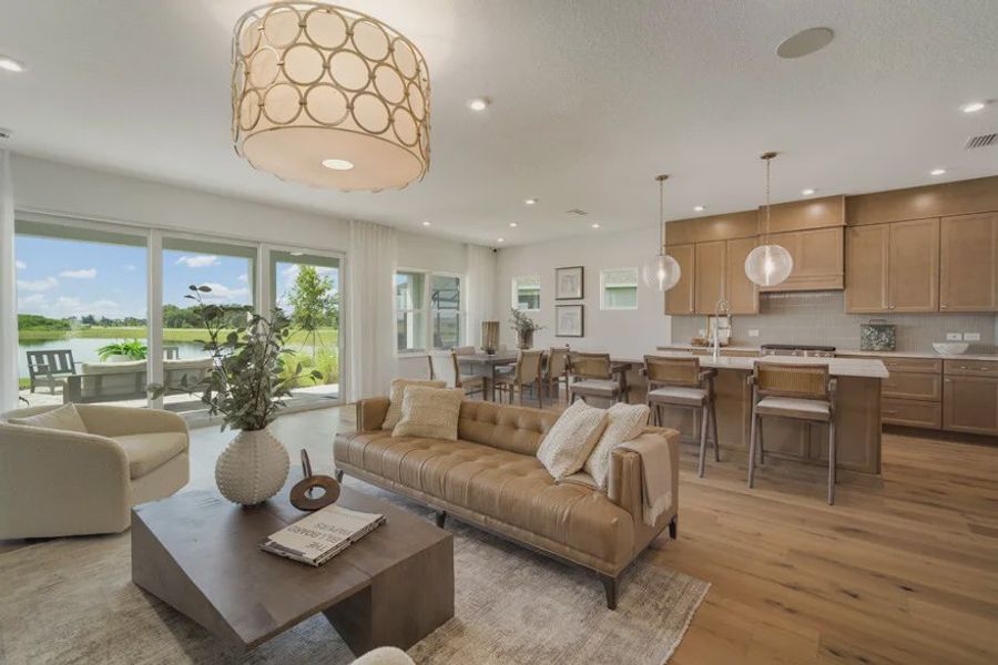 Furnished interior in a model home at Waterset in Apollo Beach (Image 52). Furnished interior in a model home at Waterset in Apollo Beach (Image 52).