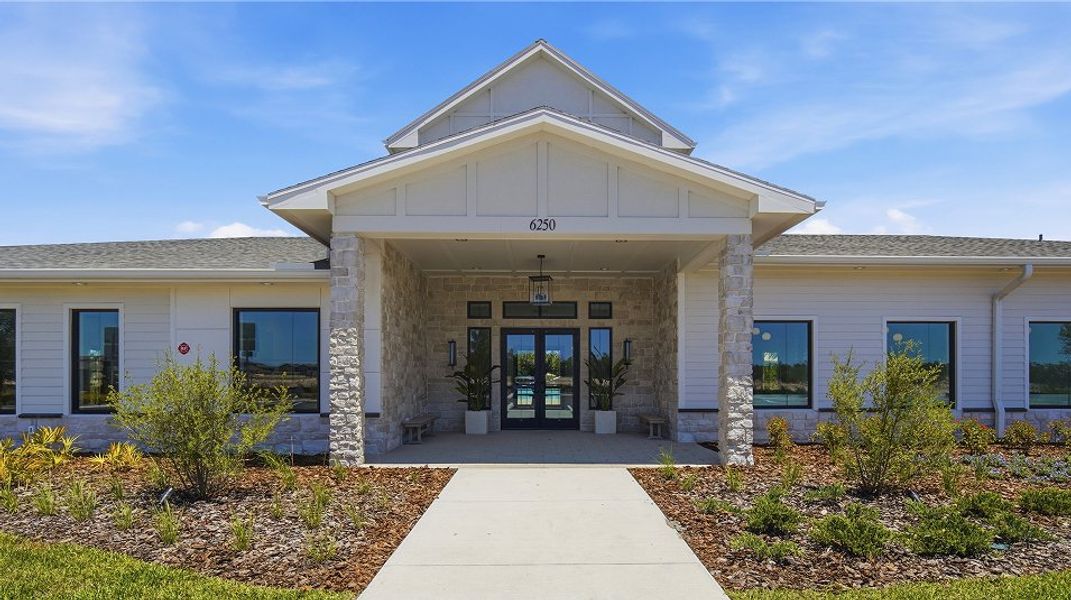 New Port Corners Amenity Clubhouse Exterior