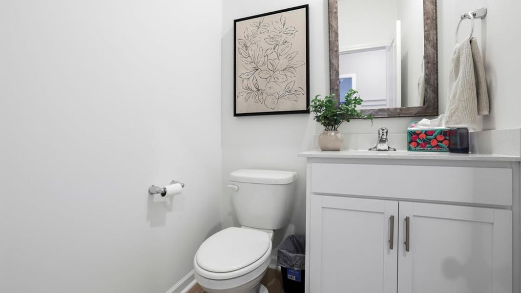 Furnished interior in a model home at Sherwood Gardens in Landrum (Image 20).