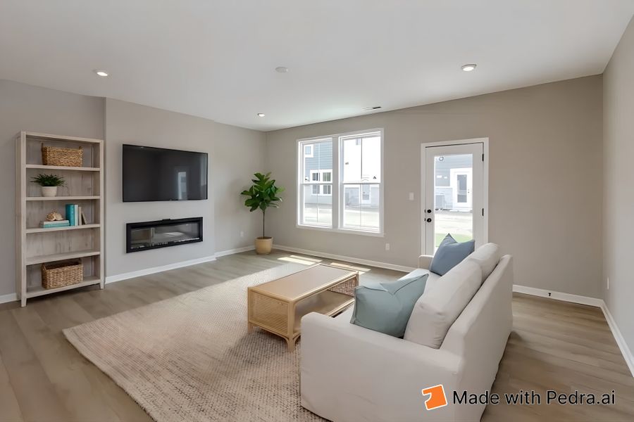 Furnished interior in a model home at Pelican Station in Panama City (Image 7).