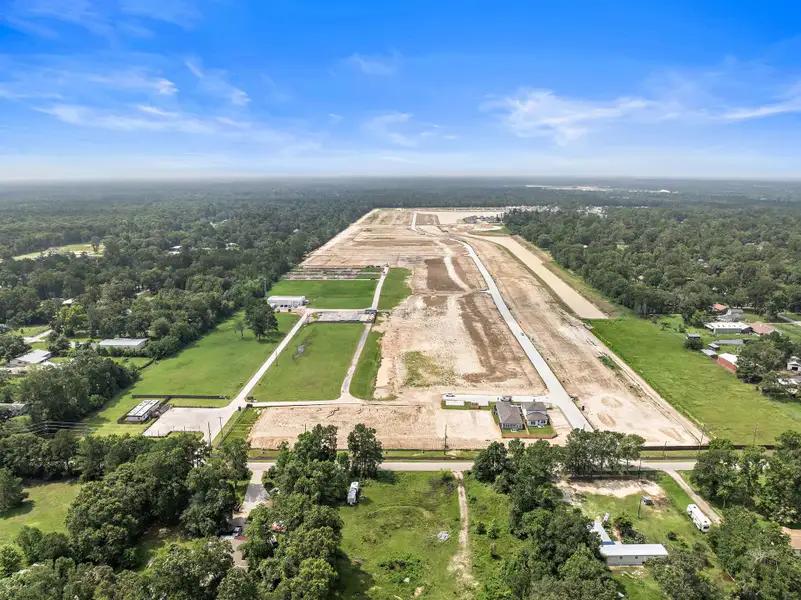 Site preparation and early development at Maple Heights in Porter, TX (Image 49).