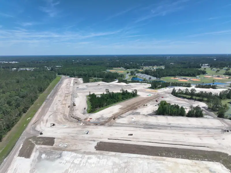 Site preparation and early development at Hunters Creek in Lake City, FL (Image 4). Site preparation and early development at Hunters Creek in Lake City, FL (Image 4).