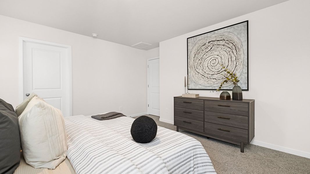 Furnished interior in a model home at Woodhaven at Chester in Chester (Image 13). Furnished interior in a model home at Woodhaven at Chester in Chester (Image 13).