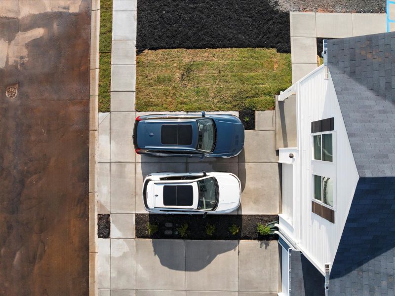 Welcome home to the Ashton floorplan modeled at Avalon Townes in Lyman, SC.