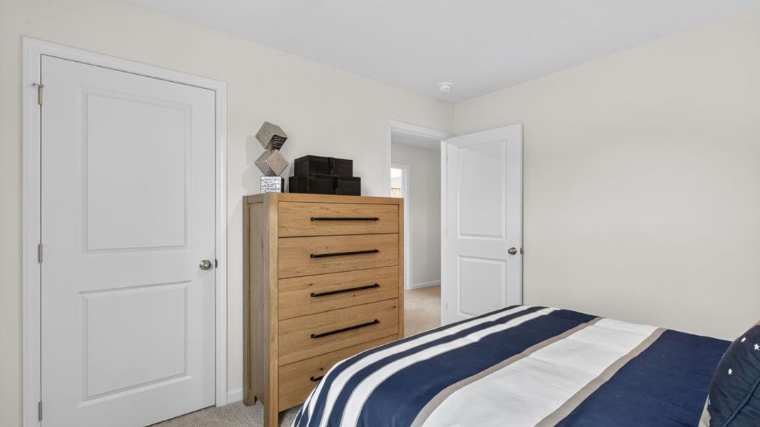 Furnished interior in a model home at Belle Grove in Wendell (Image 42).