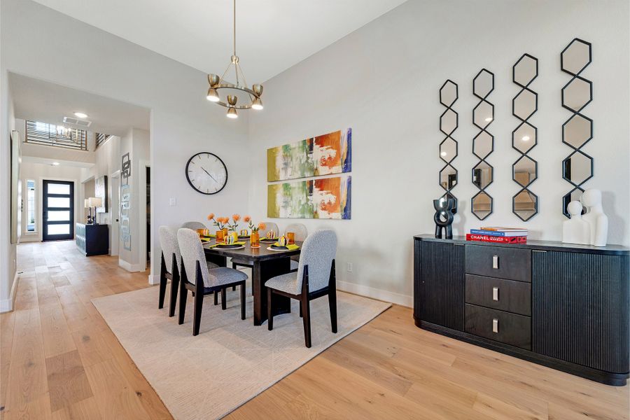 Furnished interior in a model home at Megan's Landing in Castroville (Image 30). Furnished interior in a model home at Megan's Landing in Castroville (Image 30).