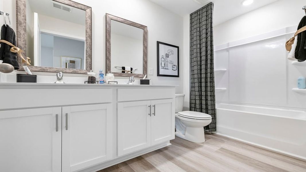 Furnished interior in a model home at Baxter Village in Boiling Springs (Image 25).