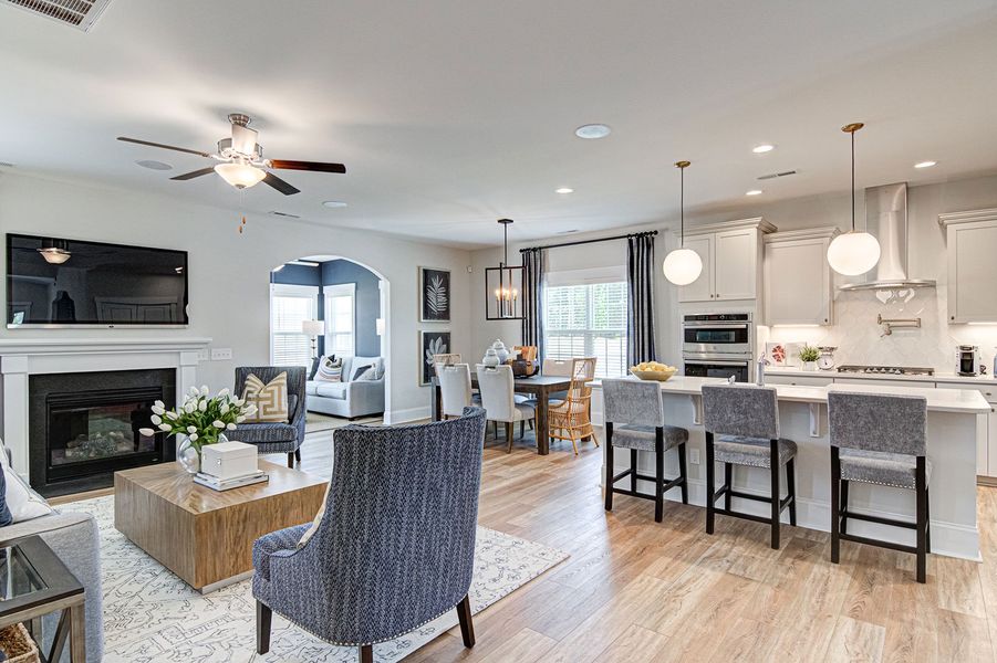Great Room to Kitchen | Nantahala