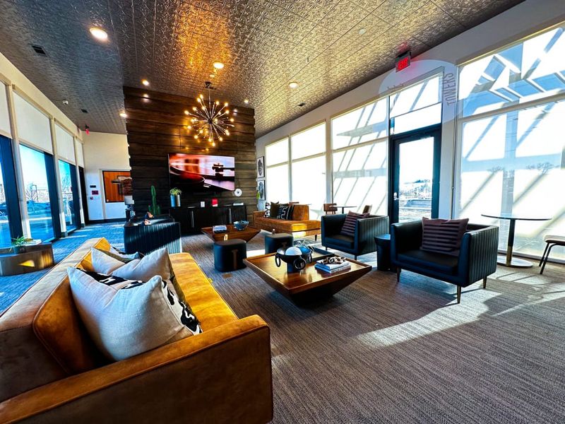 Furnished interior in a model home at Heritage Towers in Lewisville (Image 2).