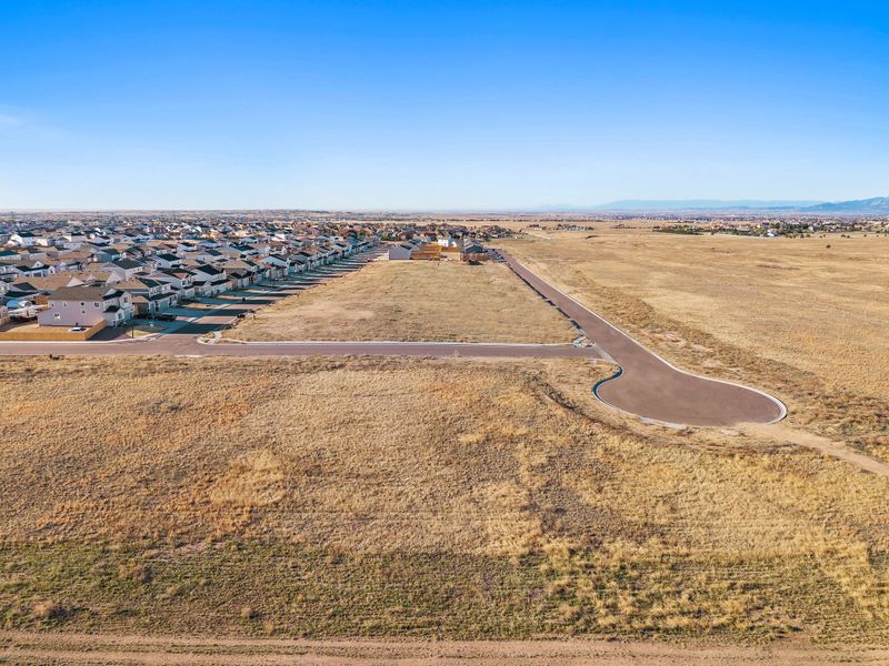 Site preparation and early development at Paint Brush Hills in Peyton, CO (Image 12).