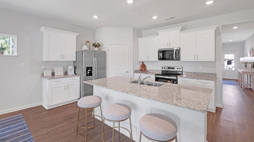 Furnished interior in a model home at Shiloh Springs in Jackson (Image 7).