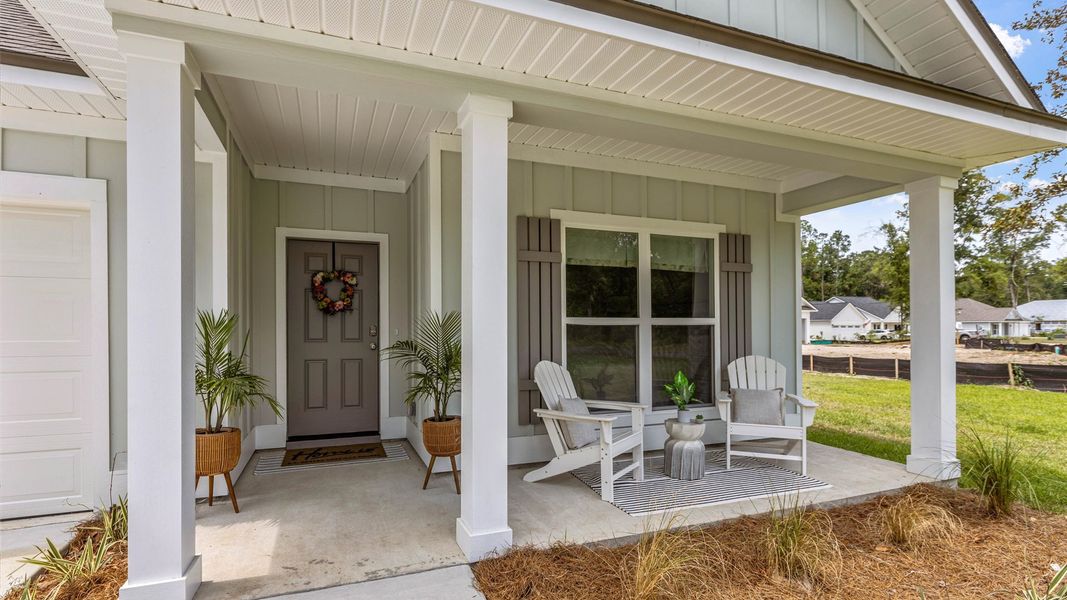 Exterior details of a home in The Retreat at Wakulla, Crawfordville (Image 3). Exterior details of a home in The Retreat at Wakulla, Crawfordville (Image 3).