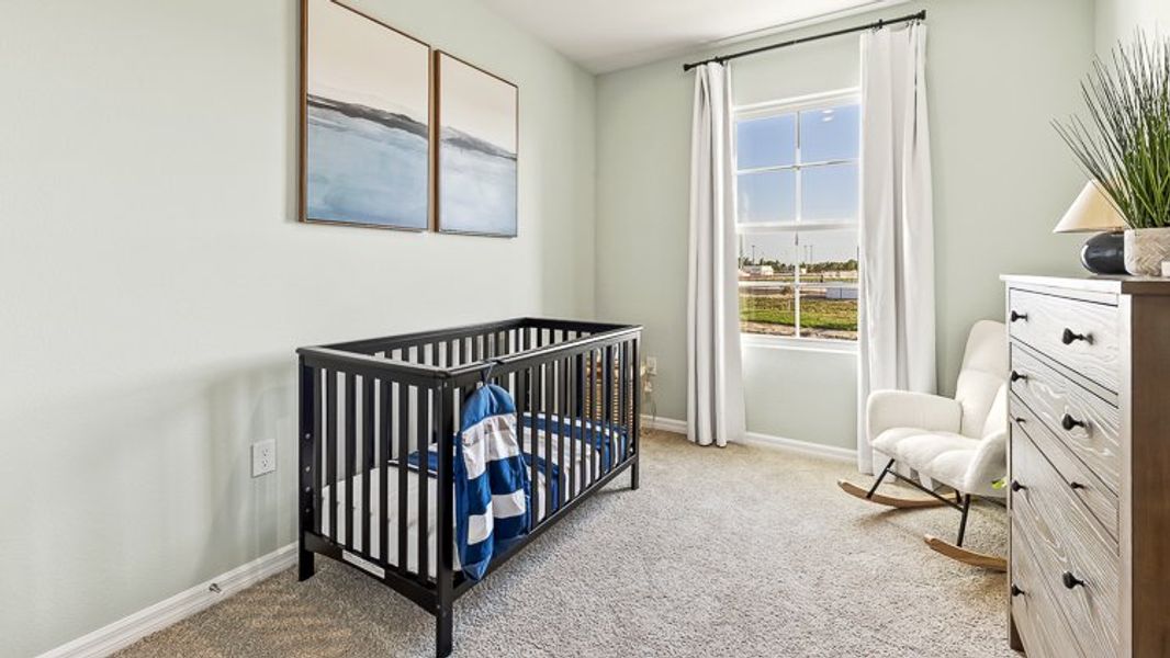 Furnished interior in a model home at Harbor Landing in Palm Harbor (Image 12).