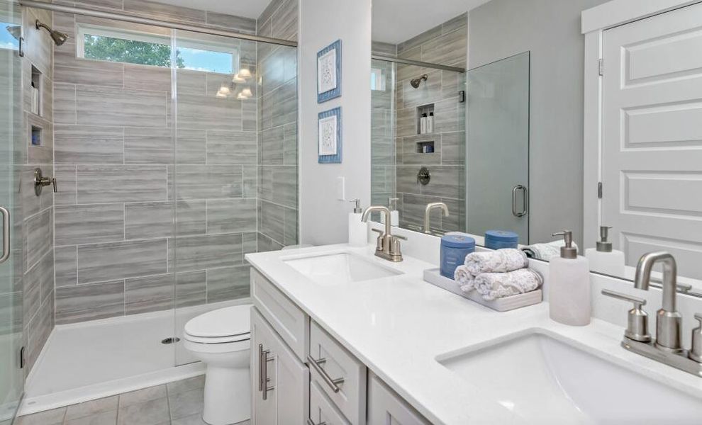 Furnished interior in a model home at Lake Carolina Townhomes in Columbia (Image 22). Furnished interior in a model home at Lake Carolina Townhomes in Columbia (Image 22).