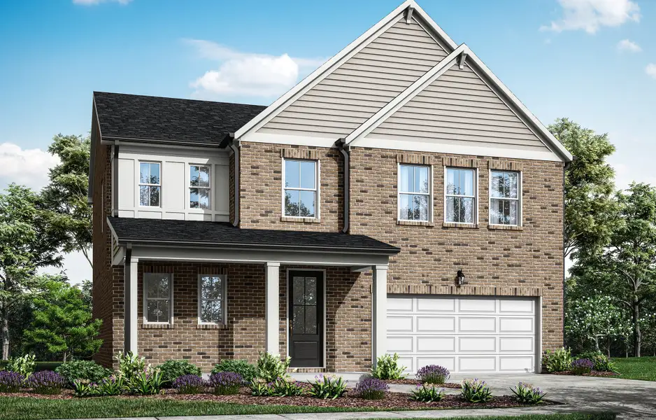 Front exterior of a home in the Alton Creek community, located in Charlotte, NC (Image 7).