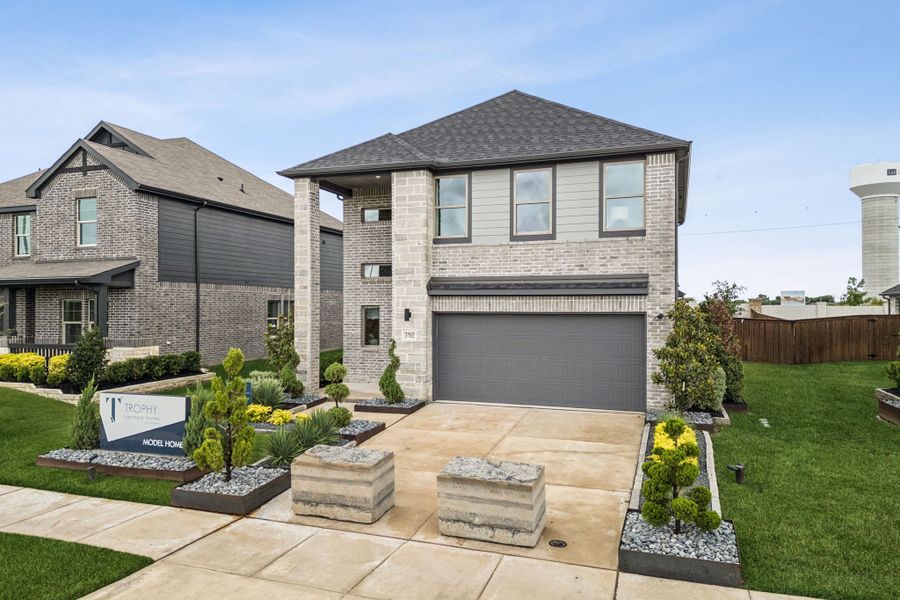 Lakehaven Oak Model Home in Farmersville TX by Trophy Signature Homes