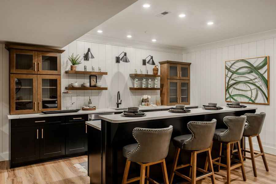 Furnished interior in a model home at Fountain Grove in Fountain Inn (Image 16).