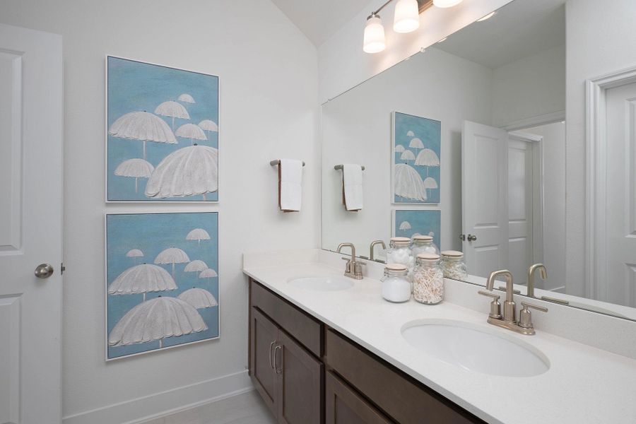 Furnished interior in a model home at Katy Lakes 50FT in Katy (Image 16). Furnished interior in a model home at Katy Lakes 50FT in Katy (Image 16).