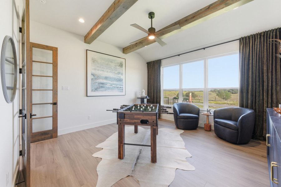 Furnished interior in a model home at Aledo Heights - Aledo ISD in Aledo (Image 47). Furnished interior in a model home at Aledo Heights - Aledo ISD in Aledo (Image 47).