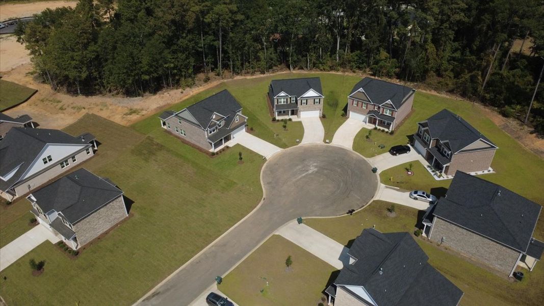 Aerial view of the Heritage Bay community in Sumter, SC, showing layout and nearby surroundings (Image 10).