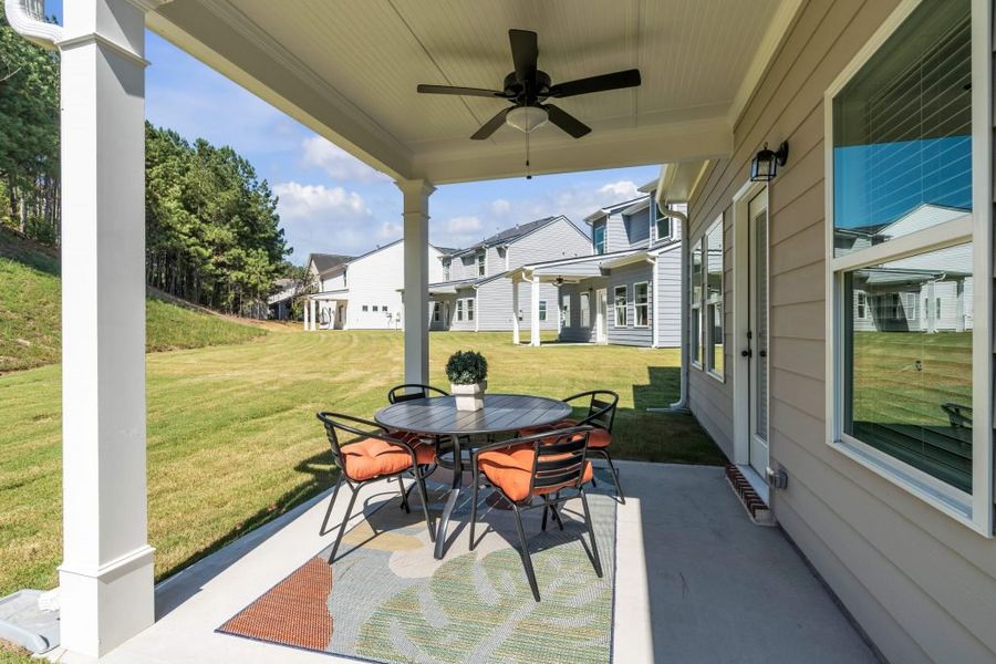 Exterior details of a home in The View at Groover's Lake, Lithia Springs (Image 4).