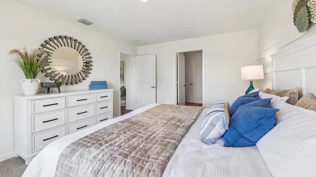 Furnished interior in a model home at Tara Verde in Newberry (Image 12). Furnished interior in a model home at Tara Verde in Newberry (Image 12).