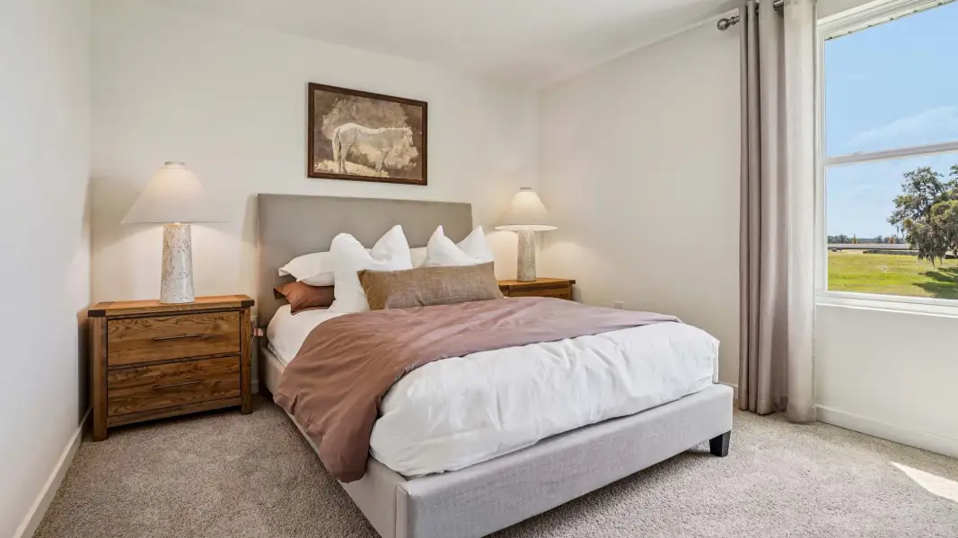 Furnished interior in a model home at Westwood Trails in Ocala (Image 18). Furnished interior in a model home at Westwood Trails in Ocala (Image 18).