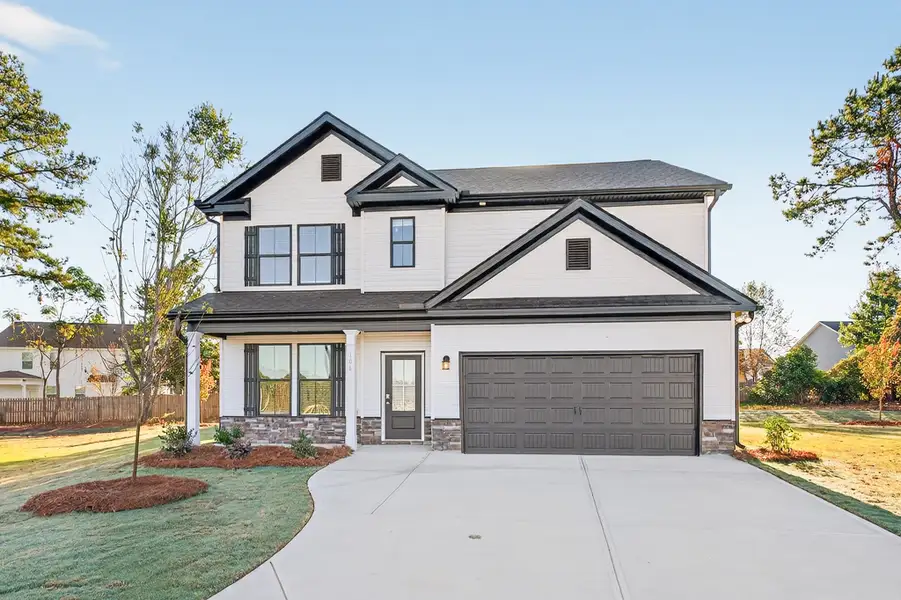 Front exterior of a home in the Langston Place community, located in Perry, GA (Image 4).