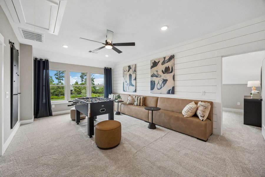 Furnished interior in a model home at Mavera in Conroe (Image 8). Furnished interior in a model home at Mavera in Conroe (Image 8).