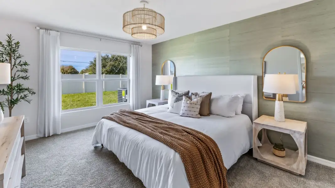 Furnished interior in a model home at Pinellas County Spot Lots in Pinellas Park (Image 19).