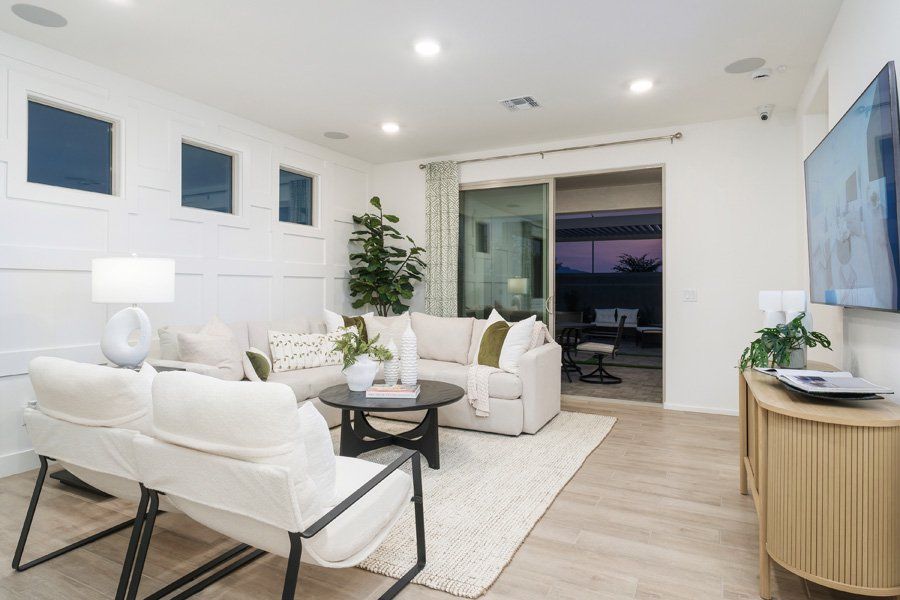 Furnished interior in a model home at Laveen Vistas III in Laveen (Image 26). Furnished interior in a model home at Laveen Vistas III in Laveen (Image 26).