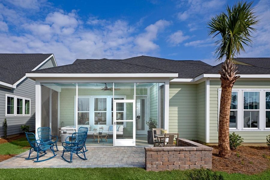 Front exterior of a home in the Encore - Restore at Carolina Park - Tradition Series community, located in Mount Pleasant, SC (Image 31).