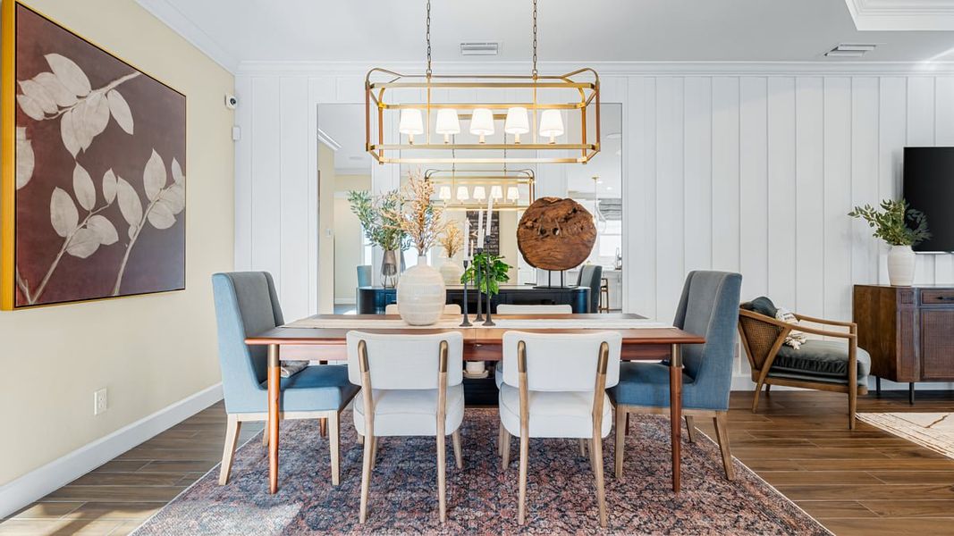 Furnished interior in a model home at Esplanade at Wellen Park in Englewood (Image 32).