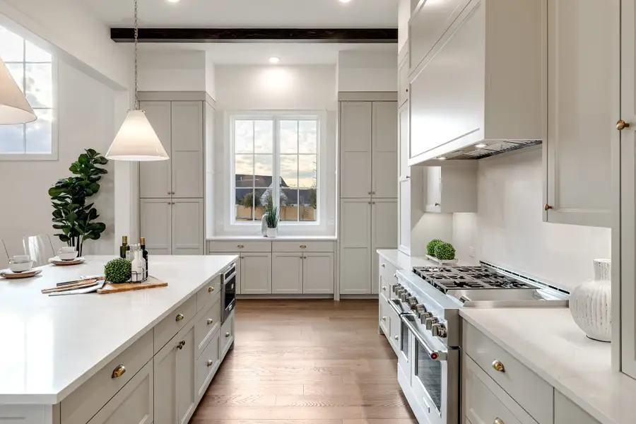 Furnished interior in a model home at Park Hill Custom Series in Colleyville (Image 5).