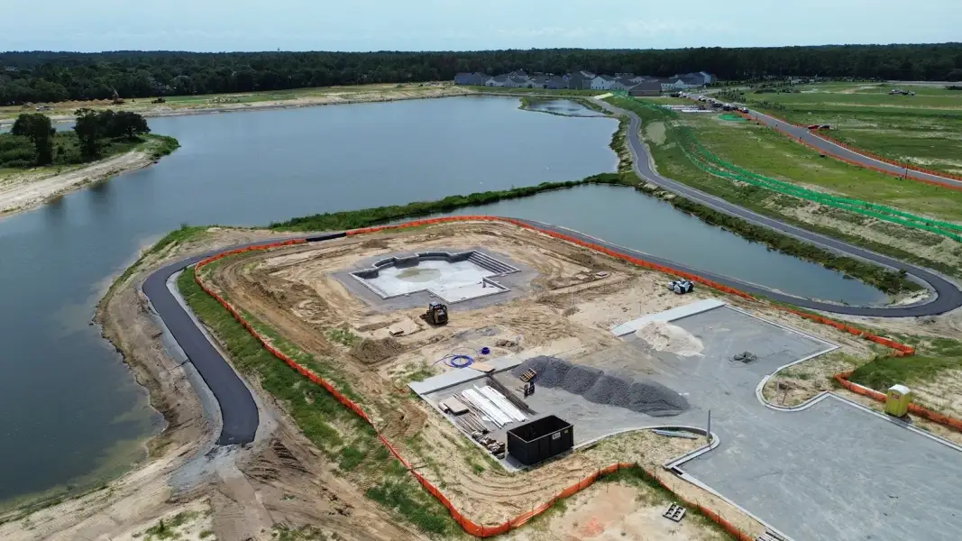 Site preparation and early development at Riverlake in Supply, NC (Image 10). Site preparation and early development at Riverlake in Supply, NC (Image 10).