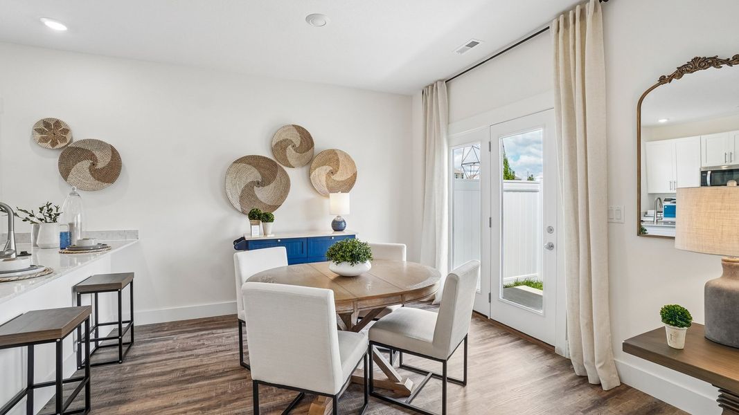 Furnished interior in a model home at Fieldcrest Acres Townhomes in Blountville (Image 7). Furnished interior in a model home at Fieldcrest Acres Townhomes in Blountville (Image 7).