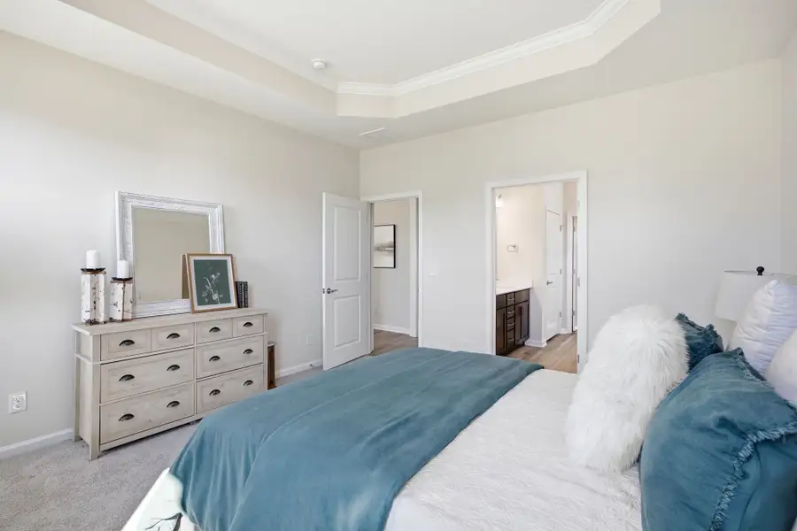 Furnished interior in a model home at Goose Marsh in Bolivia (Image 7). Furnished interior in a model home at Goose Marsh in Bolivia (Image 7).