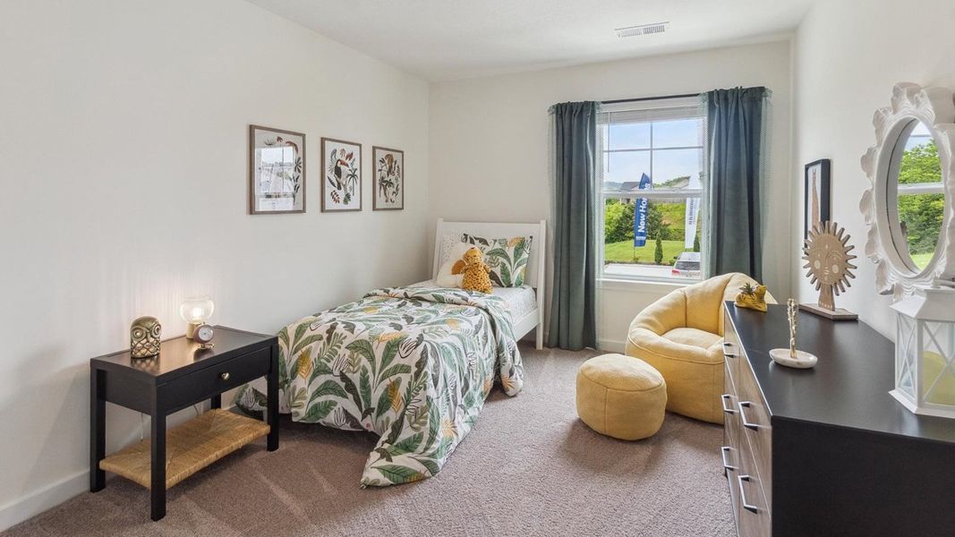 Furnished interior in a model home at Belhaven in Knoxville (Image 26). Furnished interior in a model home at Belhaven in Knoxville (Image 26).