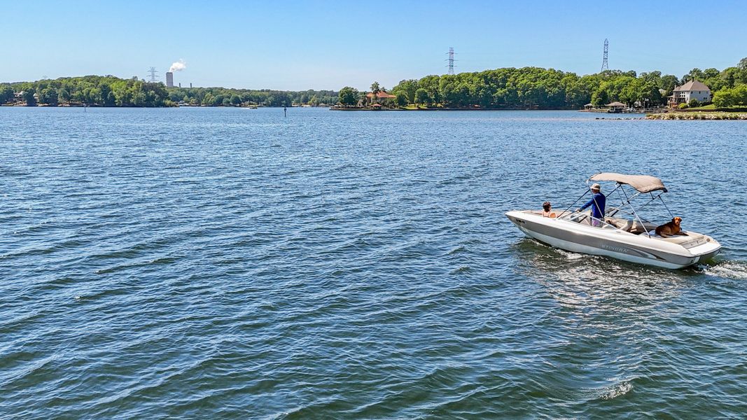 Lake Norman just minutes away