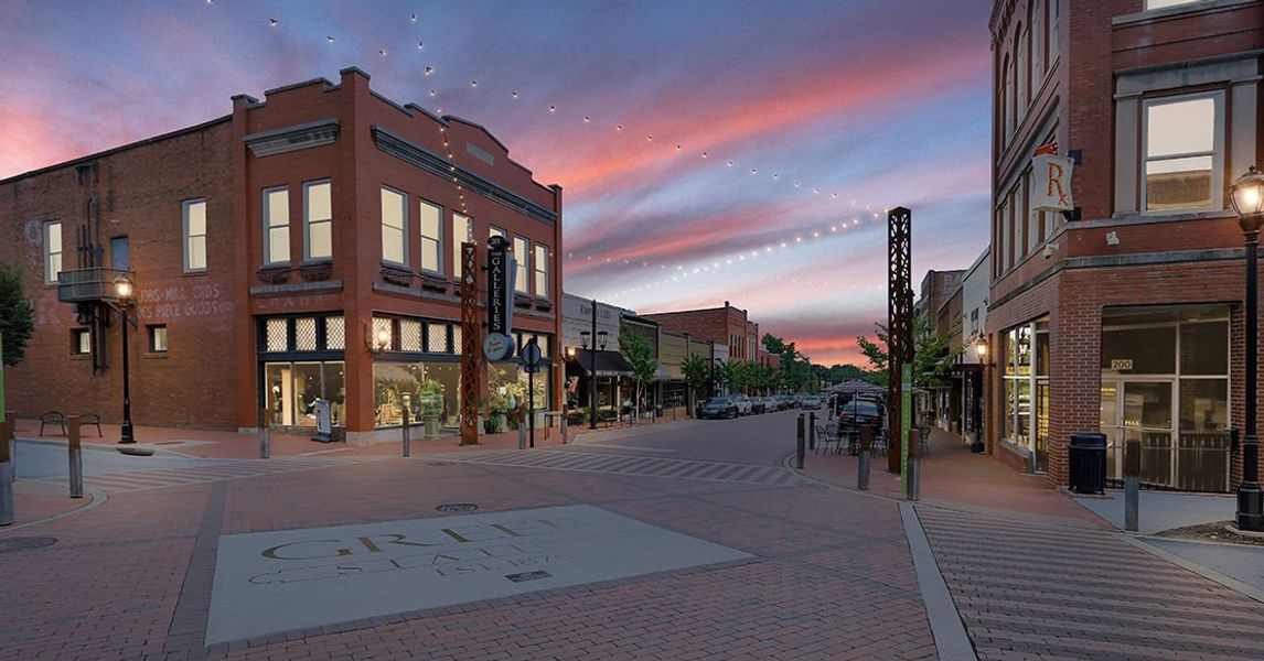 White Lights Across Downtown Greer White Lights Across Downtown Greer