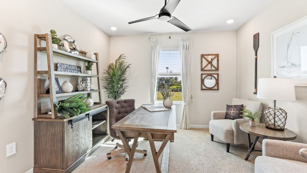 Furnished interior in a model home at LaBelle Homes in Lehigh Acres (Image 26). Furnished interior in a model home at LaBelle Homes in Lehigh Acres (Image 26).