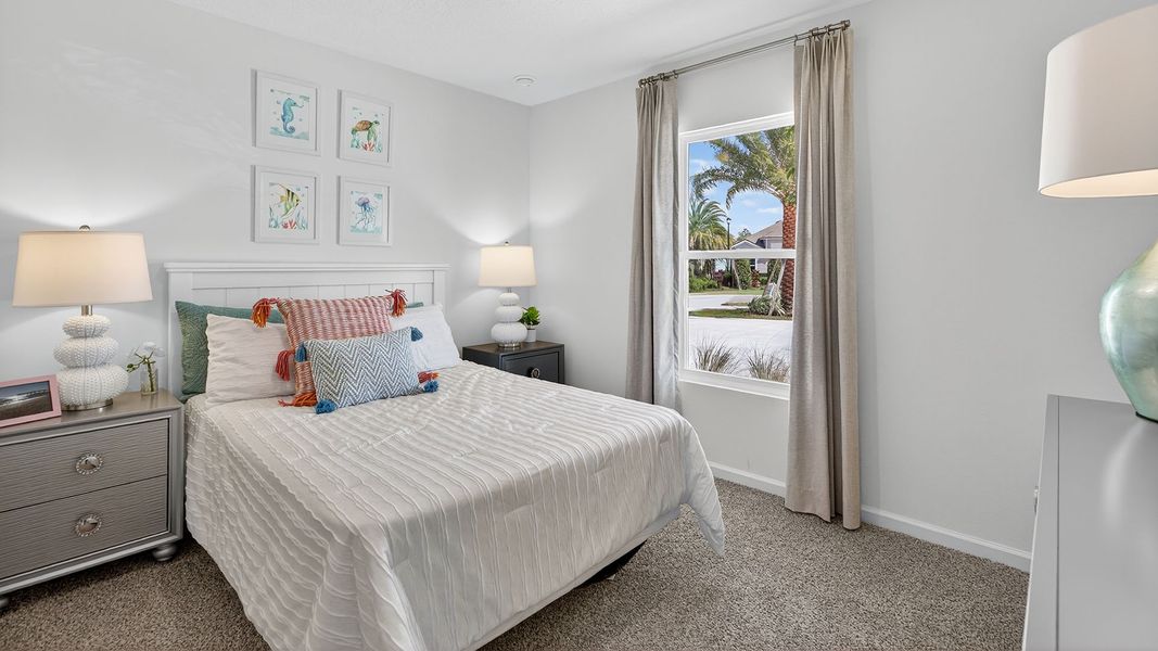 Furnished interior in a model home at Palm Coast Homesites in Palm Coast (Image 19).