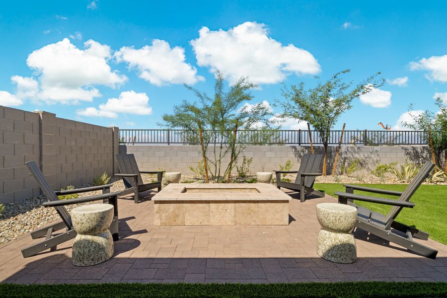 Exterior details of a home in Elara at Moonlight, Maricopa (Image 3). Exterior details of a home in Elara at Moonlight, Maricopa (Image 3).