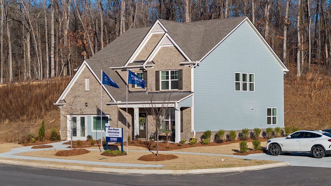 Front exterior of a home in the Butner Estates community, located in South Fulton, GA (Image 15).