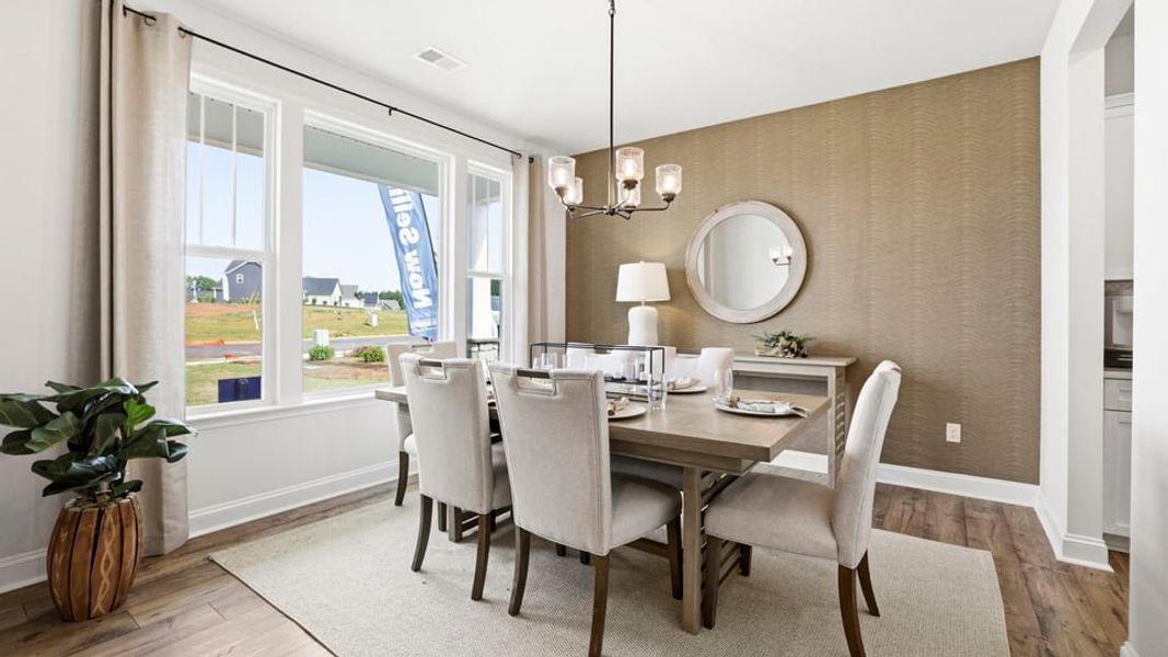 Furnished interior in a model home at Rutledge Estates in Woodruff (Image 13).
