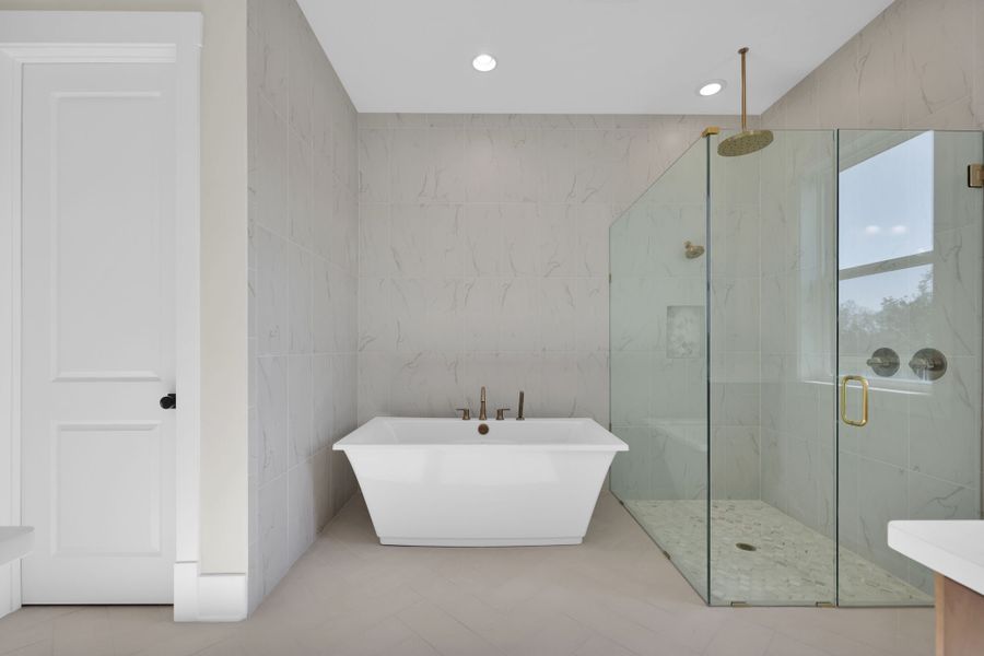 Furnished interior in a model home at Hidden Creek at SilverLeaf in St. Augustine (Image 4).