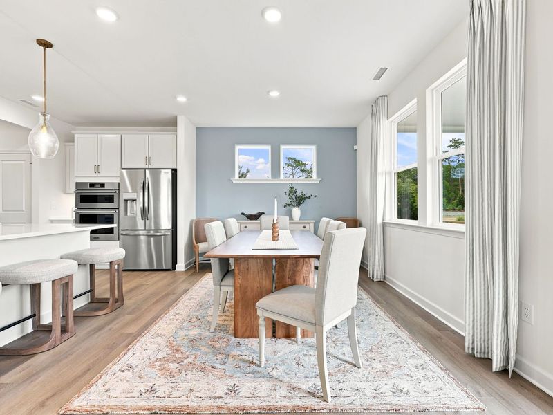 Furnished interior in a model home at Montrose in Aberdeen (Image 14).